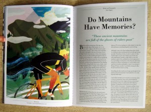Do Mountains Have Memories?