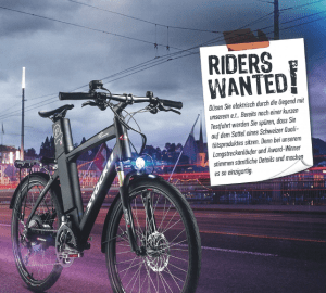 Riders wanted